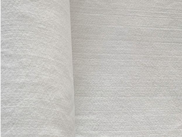 Short fiber needle punched non-woven geotextile